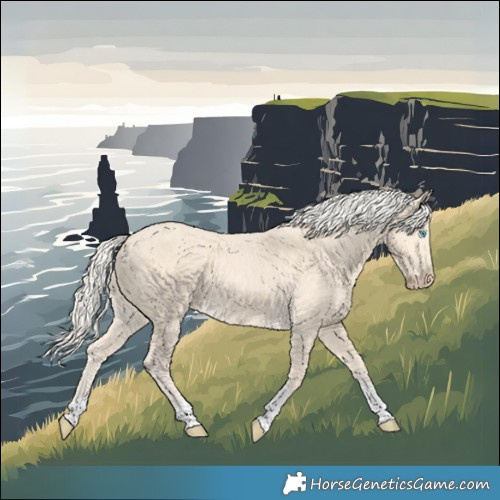Horse Color:Cremello Tobiano 
