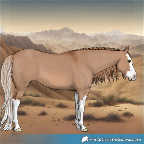 Horse Color:Red Dun Splash