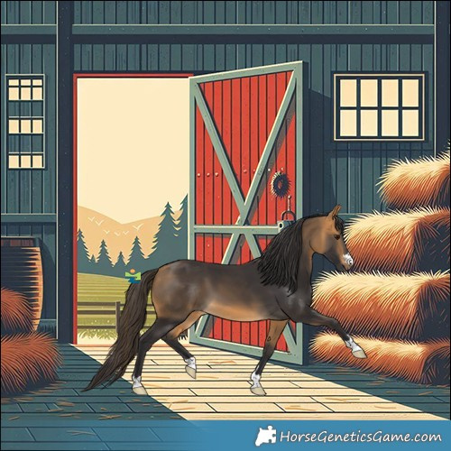 Horse Color:Buckskin 