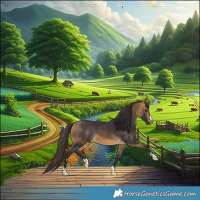 Horse Color:Buckskin 