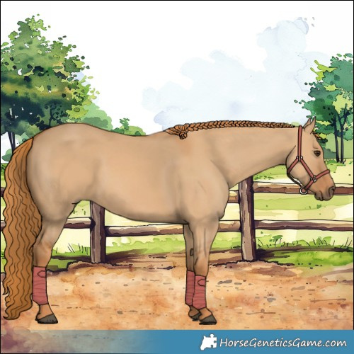 Horse Color:Red Dun 