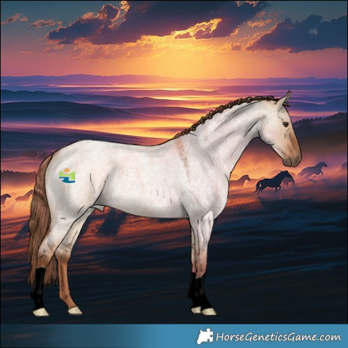 Horse Color:Red Dun Roan 