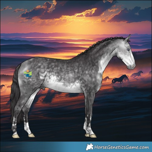 Horse Color:Buckskin Chinchilla 