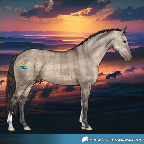 Horse Color:Plaid  Brown Dun 