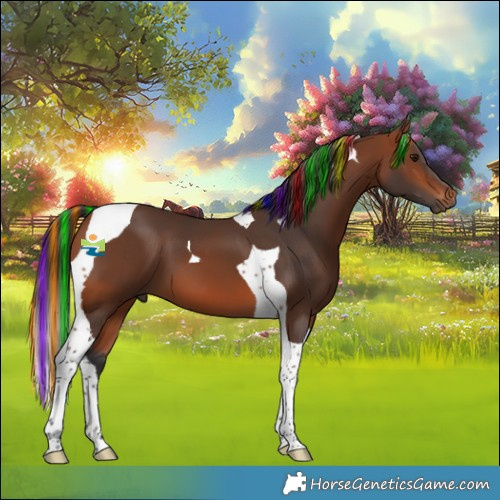 Horse Color:Painted Bay Tobiano 
