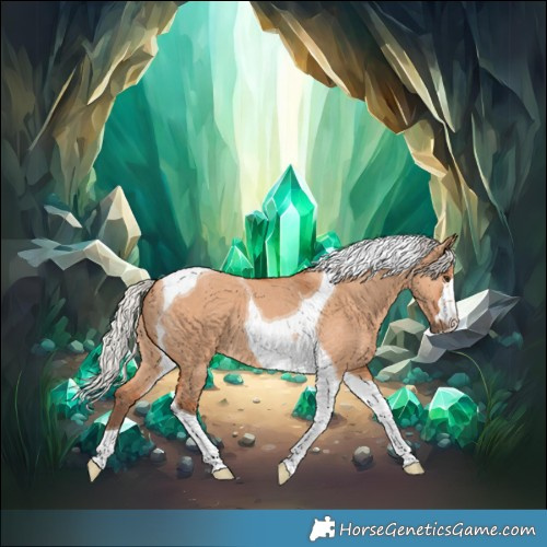 Horse Color:Silver Bay Dun Tobiano