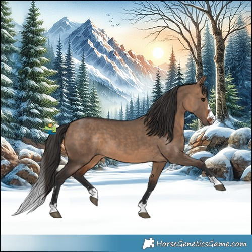 Horse Color:Bay Dun 