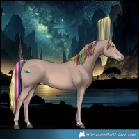 Horse Color:Platinum Painted Chestnut 