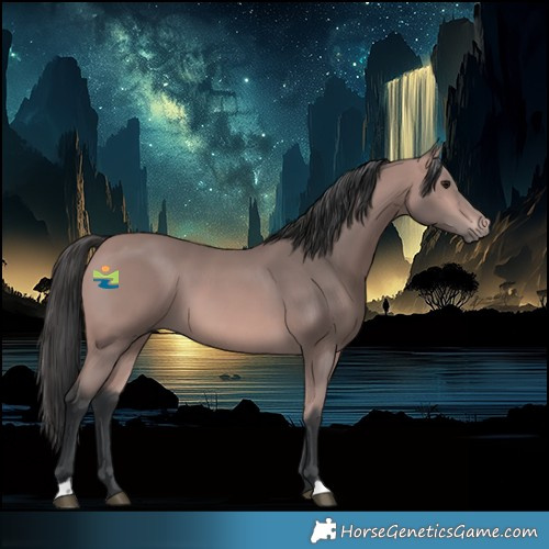 Horse Color:Platinum Bay 