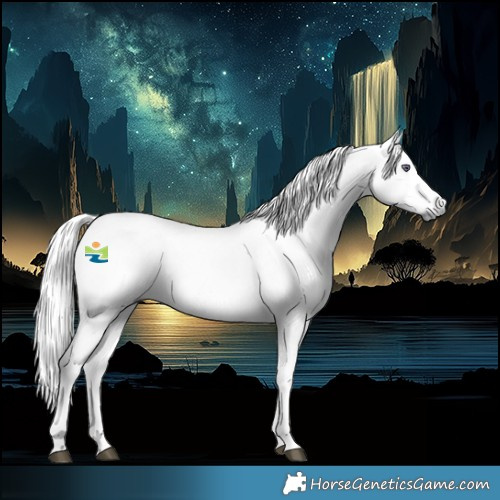 Horse Color:Liver Chestnut Chinchilla 