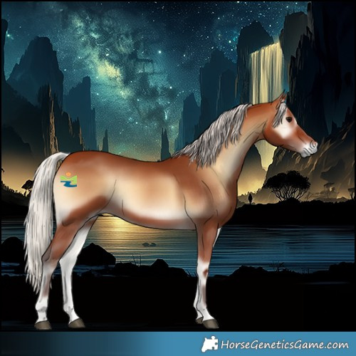 Horse Color:Silver Bay Onyx 