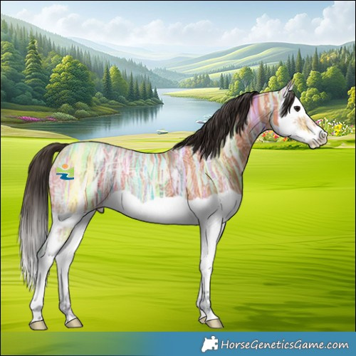 Horse Color:Bay Ice Splash 