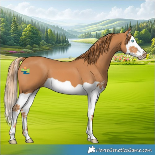 Horse Color:Chestnut Splash
