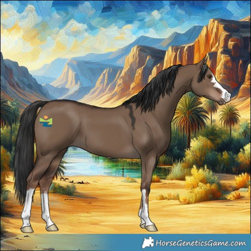 Horse Color:Liver Red Dun