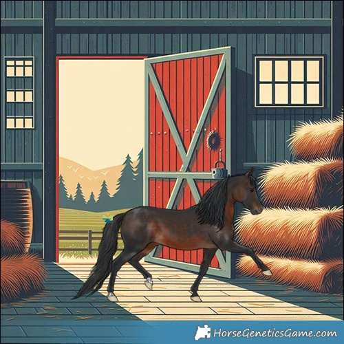 Horse Color:Brown 