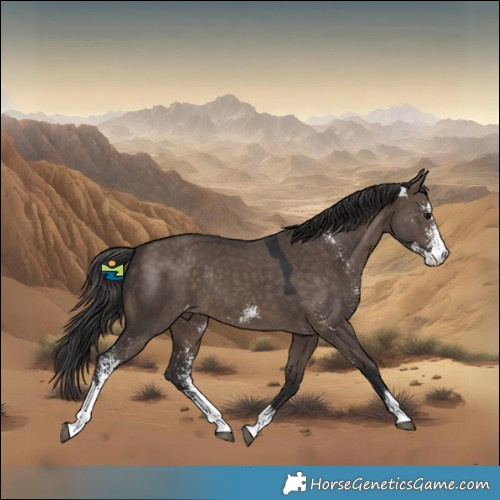 Horse Color:Brown Dun Mushroom Sabino Appaloosa Rabicano 
