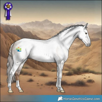 Horse Color:Gray Red Dun Tobiano 