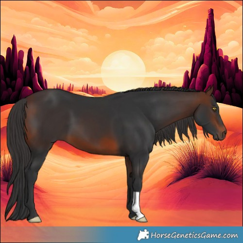 Horse Color:Brown 