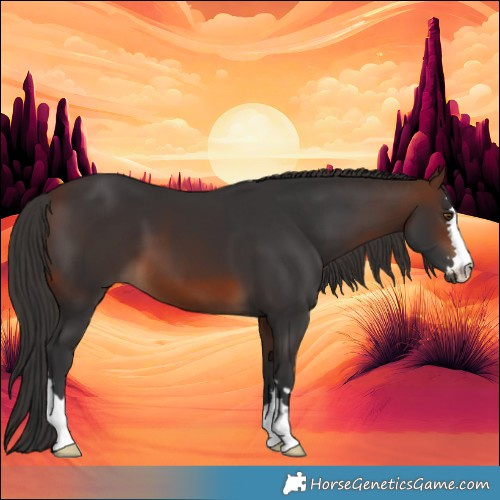 Horse Color:Brown 