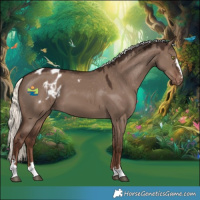 Horse Color:Liver Red Dun Mushroom Varnish