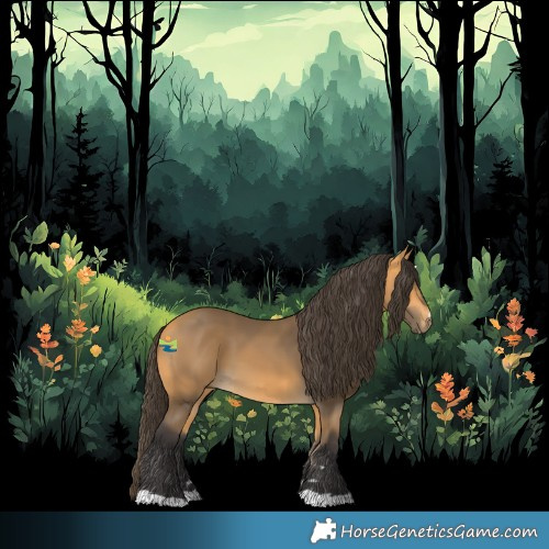 Horse Color:Buckskin 