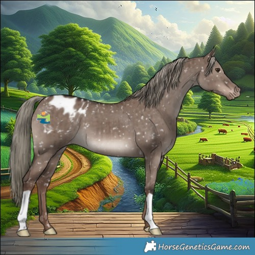 Horse Color:Liver Red Dun Mushroom Appaloosa Brindle 