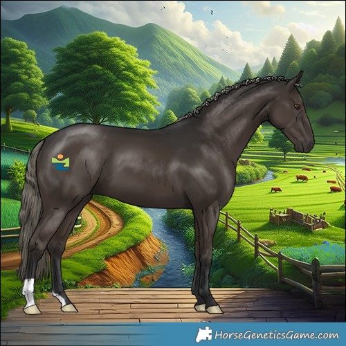 Horse Color:Liver Chestnut Mushroom 