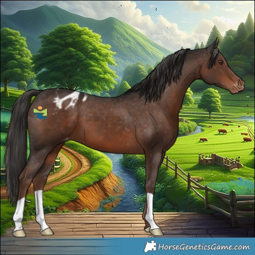 Horse Color:Liver Chestnut Varnish 