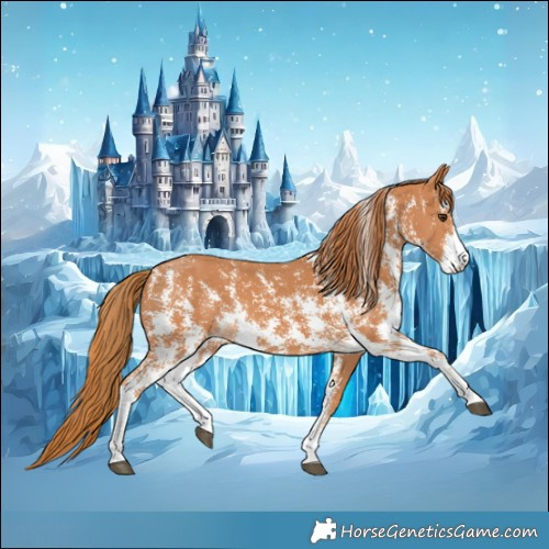 Horse Color:Chestnut Sabino 
