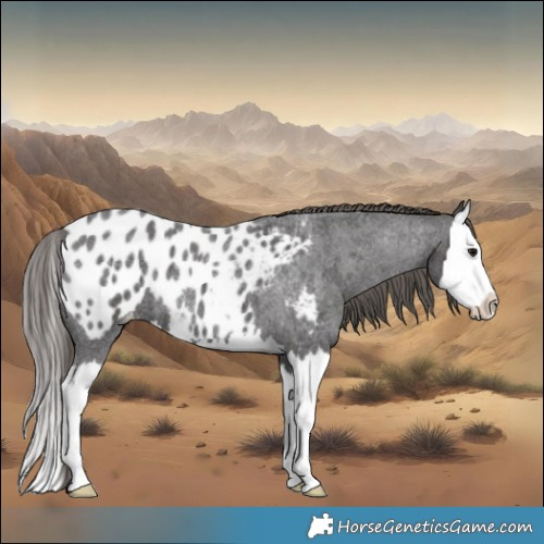Horse Color:Smoky Blue Roan Splash Blanket 