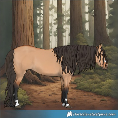 Horse Color:Bay Dun
