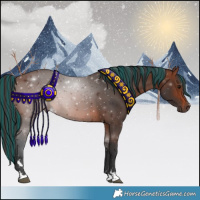 Horse Color:Painted Brown 