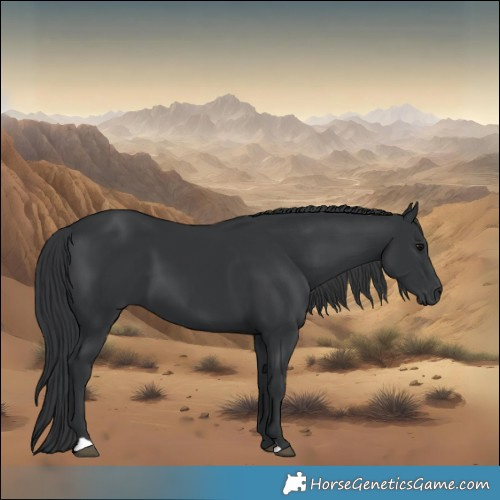 Horse Color:Black 