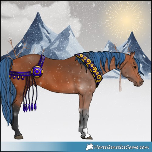 Horse Color:Painted Bay 