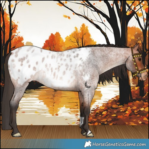 Horse Color:Bay Roan Appaloosa Rabicano 