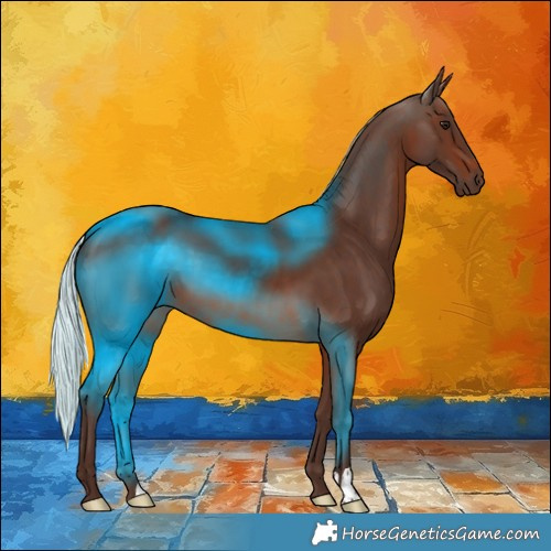 Horse Color:Silver Brown 