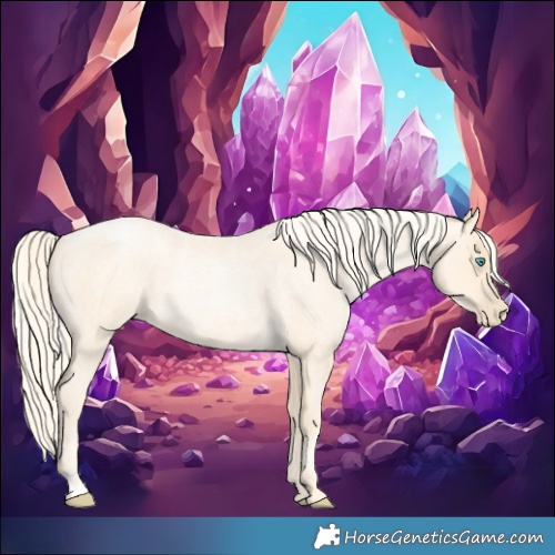 Horse Color:Palomino Roan Pearl  and Palomino Roan Pearl 