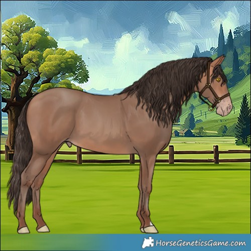 Horse Color:Amber Champagne