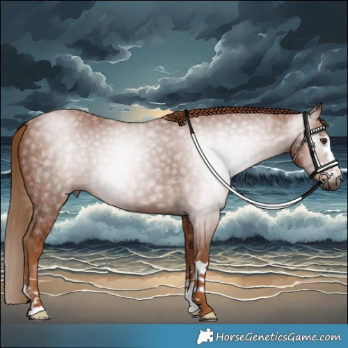 Horse Color:Gray Chestnut 