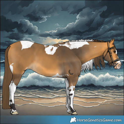 Horse Color:Buckskin Tobiano Appaloosa