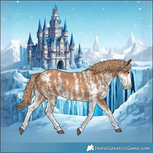 Horse Color:Chestnut Sabino 