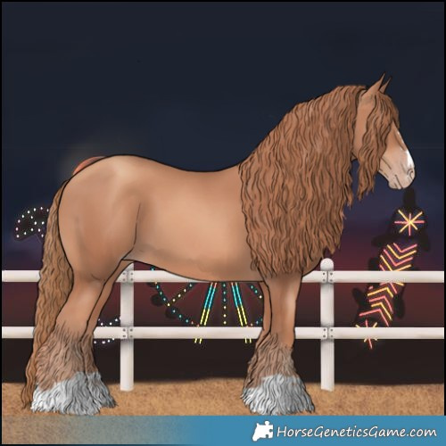 Horse Color:Gold Champagne 