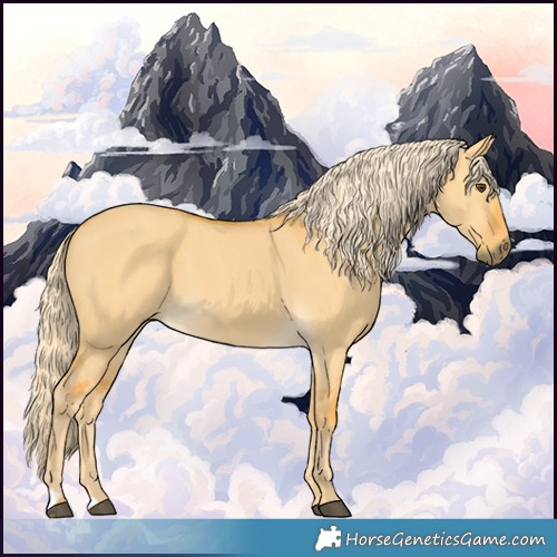 Horse Color:Palomino Dun 