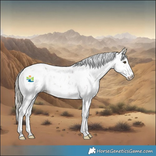 Horse Color:Liver Red Dun Mushroom Sabino 