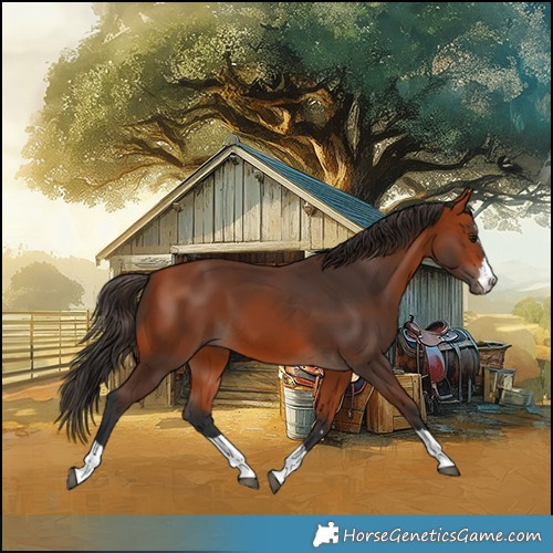 Horse Color:Bay 