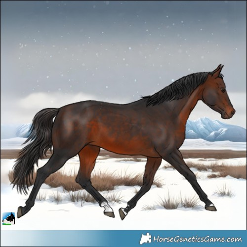 Horse Color:Brown 