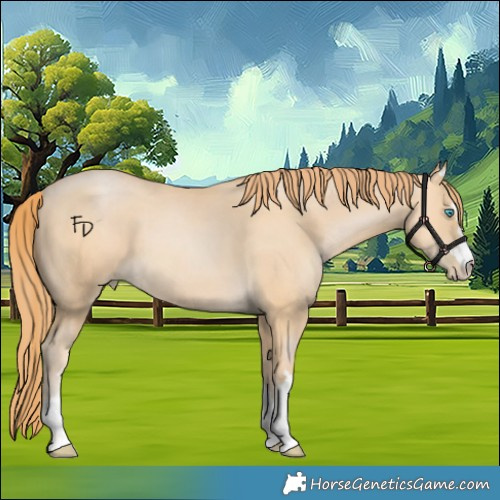 Horse Color:Buckskin Pearl 