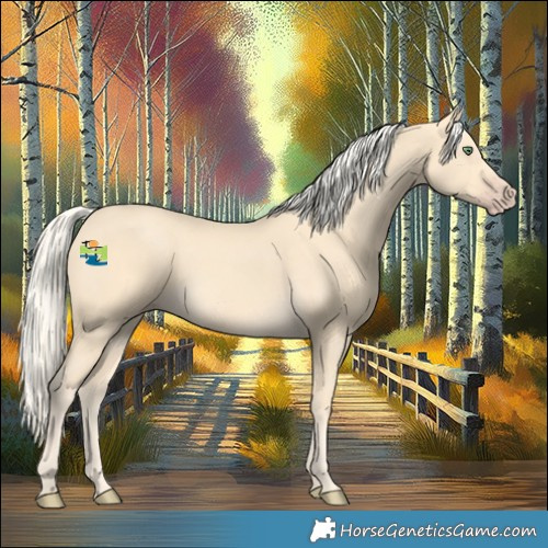 Horse Color:Gold Cream Champagne 