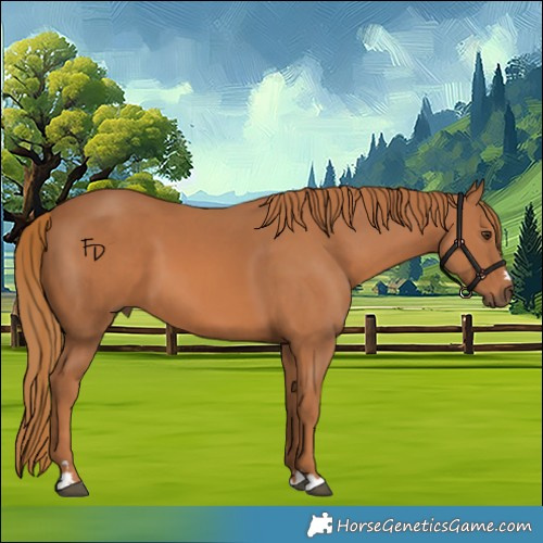 Horse Color:Chestnut 