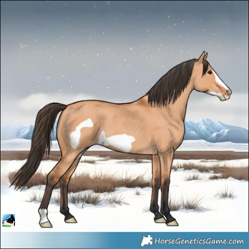 Horse Color:Bay Dun Frame 